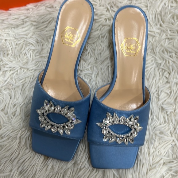 Nalebe Women's Aurum Embellished Slide Sandals - Picture 3 of 9